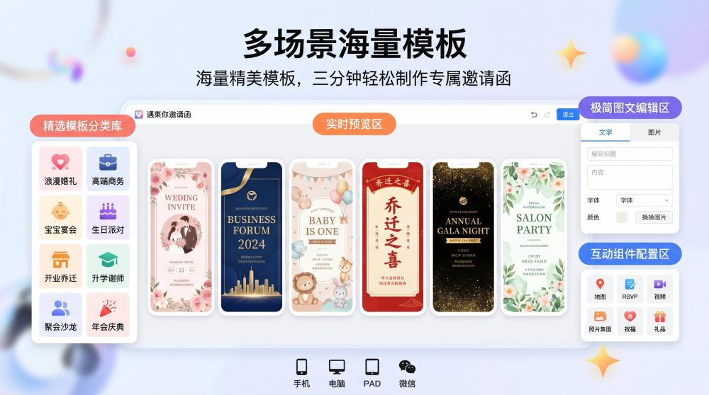 电子邀请函怎么做高级不撞款？节日问候发送黄金时间，干货全整理